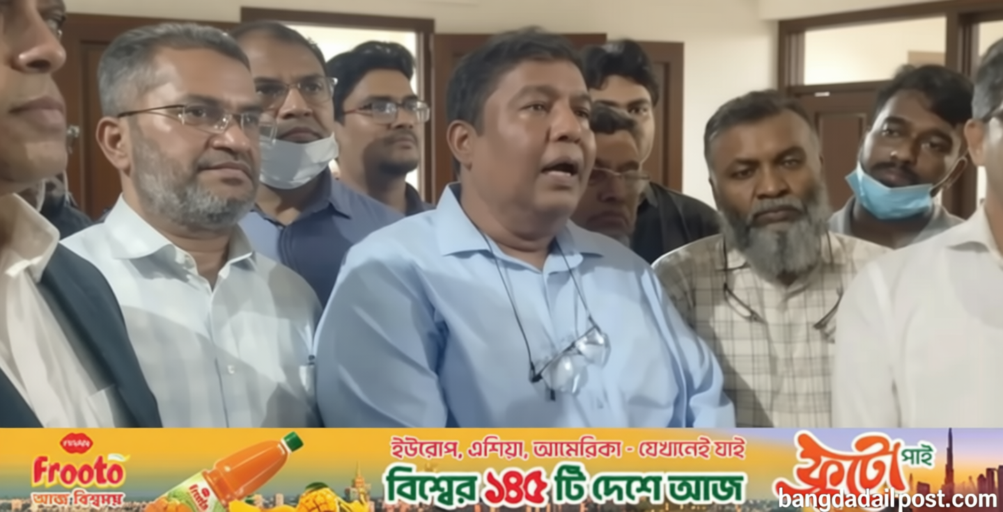 ডা. নাসিরকে দেখতে ঢামেকে জেডআরএফ প্রতিনিধি দল