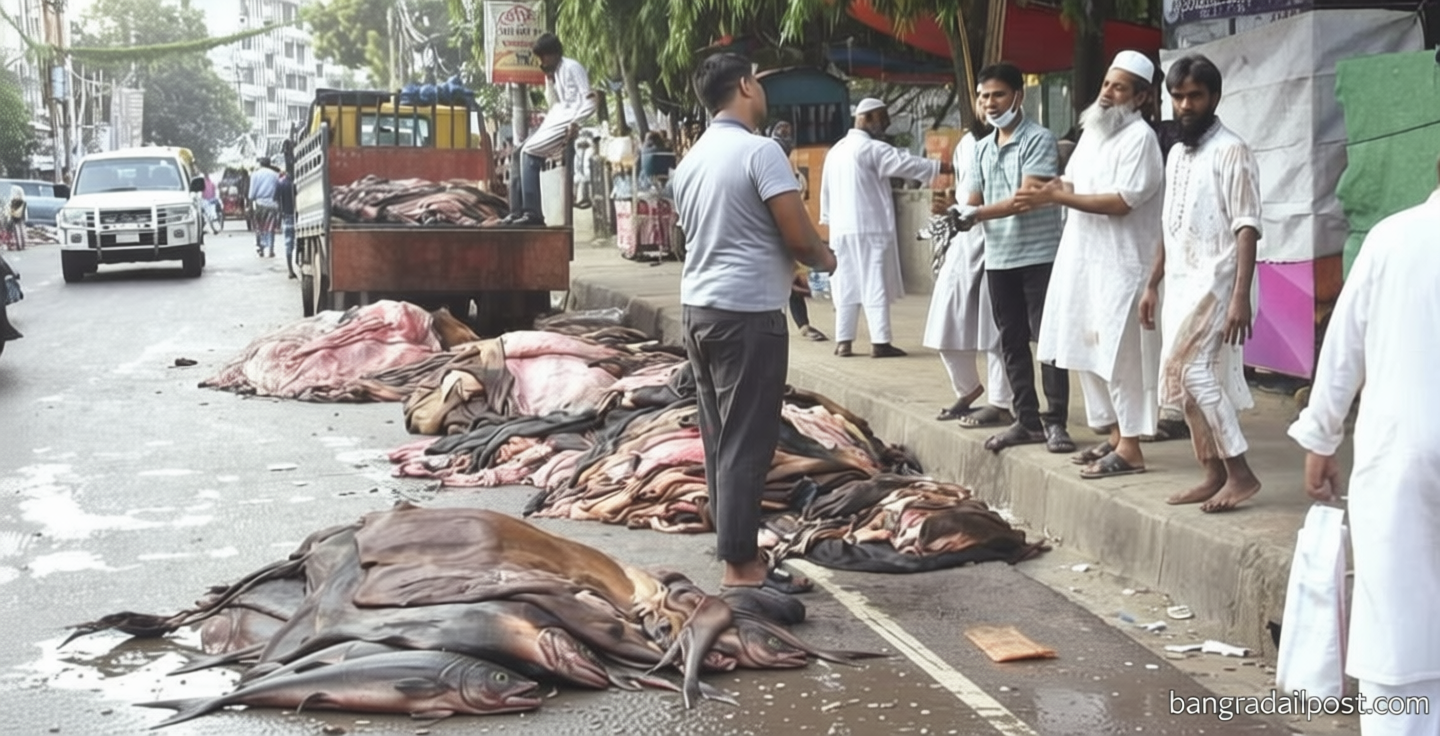 ‘৬০০-৭০০ টাকার চামড়া ১৫০-৩০০ টাকায় বিক্রি করতে বাধ্য হচ্ছি’
