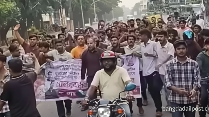 চট্টগ্রামে নিষিদ্ধ ছাত্রলীগের ঝটিকা মিছিল ও পথসভা