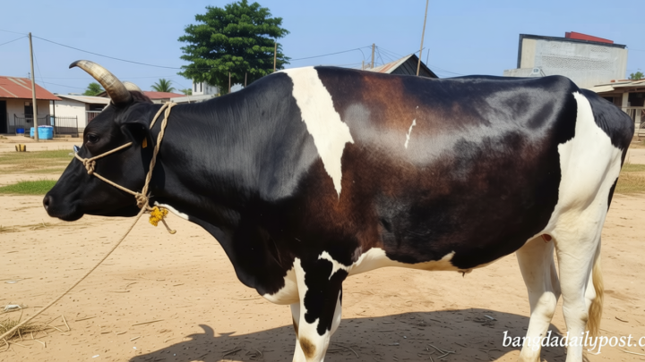 মিরসরাইয়ে কোরবানির হাটের আকর্ষণ ‘কালো পাহাড়’, দাম ৭ লাখ