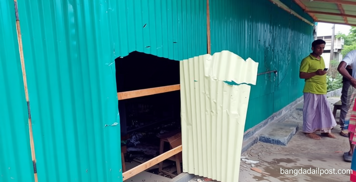 পাবনা / মসজিদের মাইকে ঘোষণা দিয়ে বিএনপি সমর্থকদের বাড়িঘরে হামলা-লুটপাট