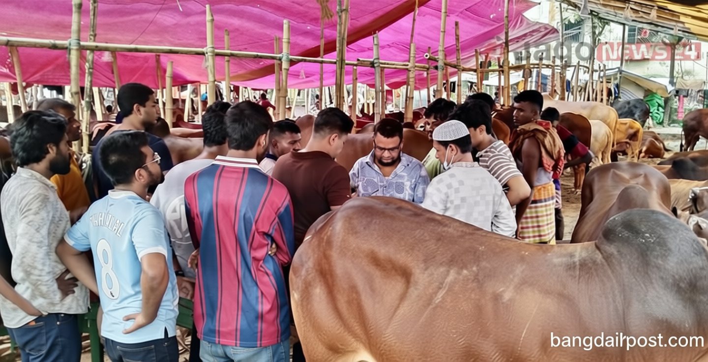 রাজধানীতে জমে উঠছে বেচাকেনা, মাঝারি গরুর চাহিদা বেশি