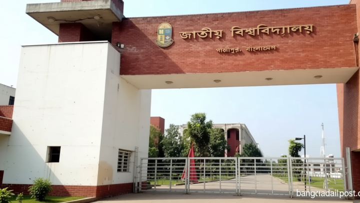 জাতীয় বিশ্ববিদ্যালয়ে ক্লাসে উপস্থিতিতে ৩ নম্বর না পেলে ফরম পূরণ নয়