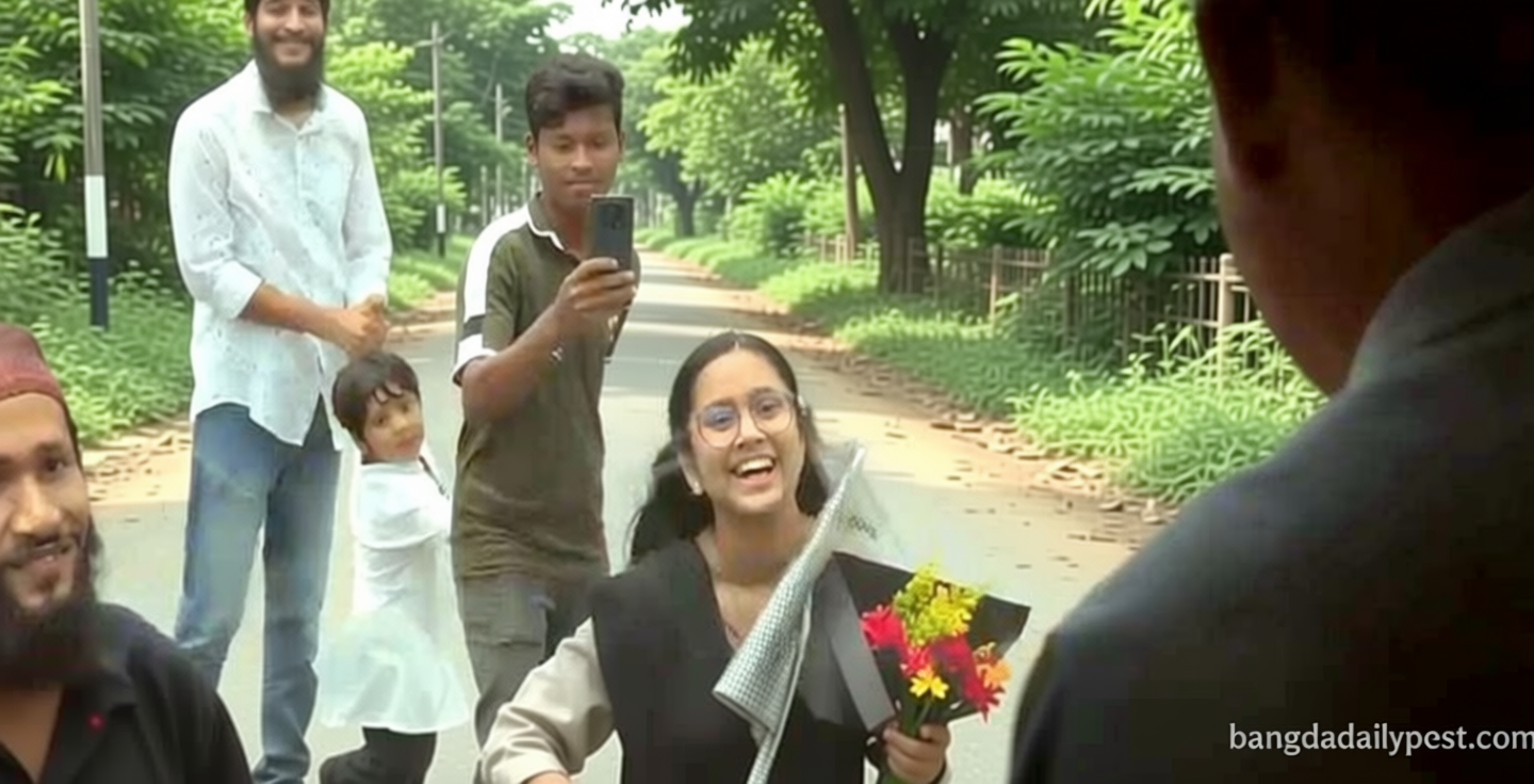 ভালুকায় গাড়ি থামিয়ে শুভেচ্ছা নিলেন প্রধানমন্ত্রী