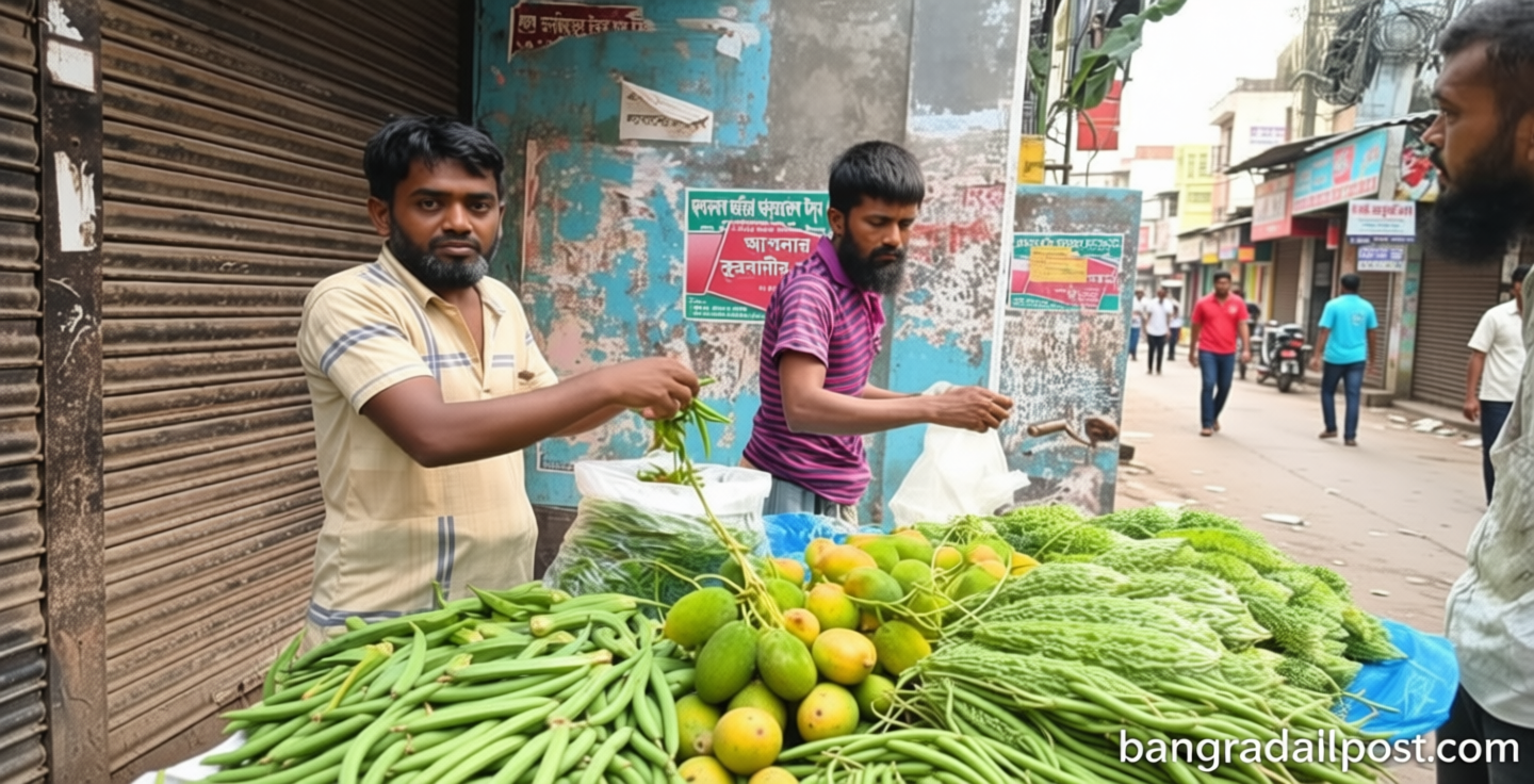 ঈদের পরদিন রাজধানীতে সবজি কম, দাম চড়া