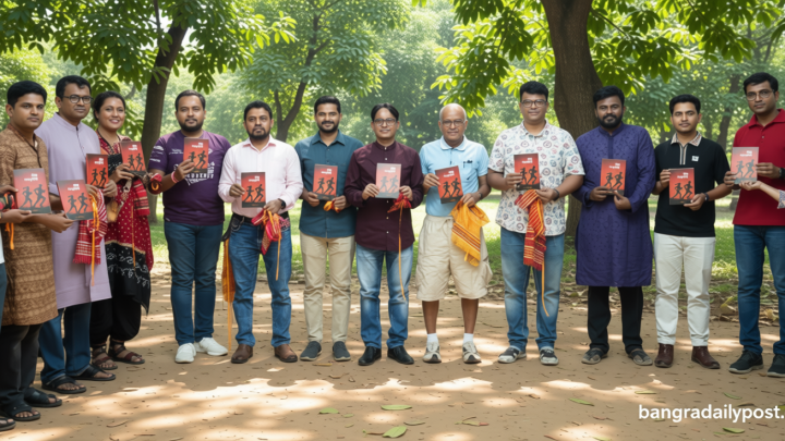বাংলা ম্যারাথনের উদ্যোগে ‘দৌড় শব্দকোষ’ বইয়ের মোড়ক উন্মোচন
