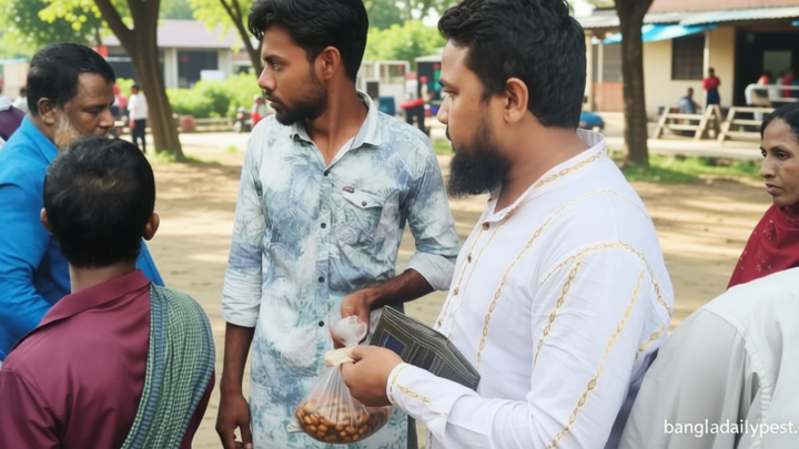 ঈদের আনন্দকে পূর্ণতা দিতে মাংসের হাটে
