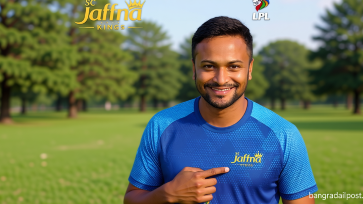 সরাসরি চুক্তিতে লঙ্কান লিগে দল পেলেন সাকিব