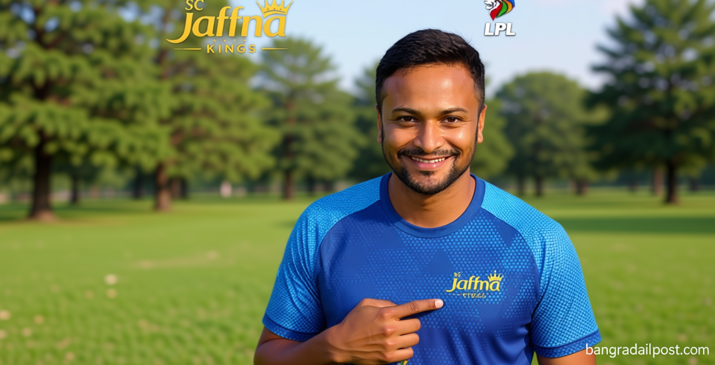 সরাসরি চুক্তিতে লঙ্কান লিগে দল পেলেন সাকিব