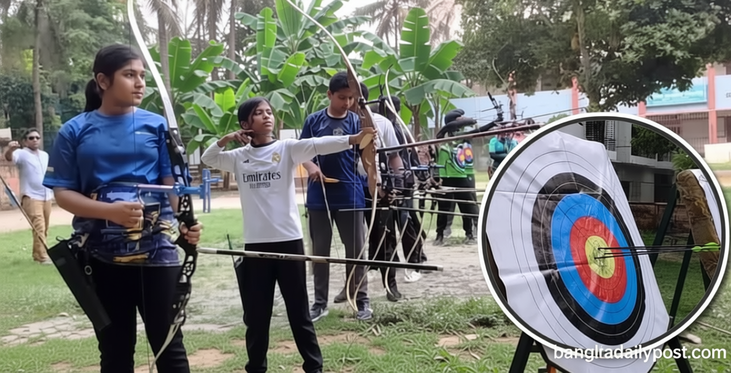 তীর ছুড়ে স্বপ্নভেদ, চুয়াডাঙ্গায় আর্চারির নতুন দিগন্ত