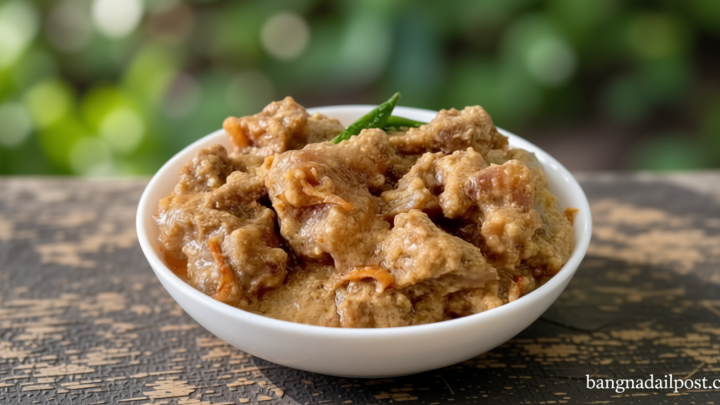 ছুটির দুপুরে পাতে রাখুন দই বিফ