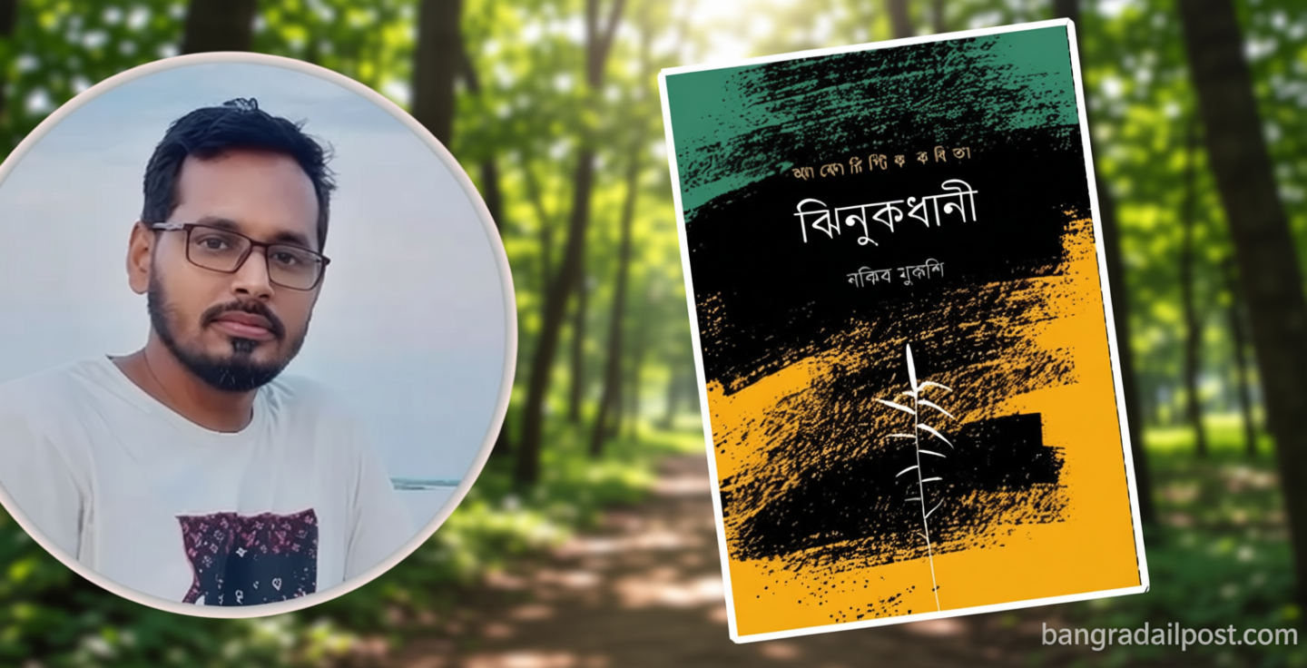 পাওয়া যাচ্ছে নকিব মুকশির কবিতার বই ‘ঝিনুকধানী’
