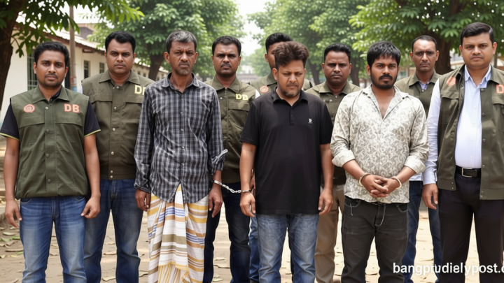 পাবনা মেডিকেল কলেজ / হাসপাতাল নির্মাণকাজে ২০ লাখ টাকা চাঁদা দাবি, গ্রেফতার ৩