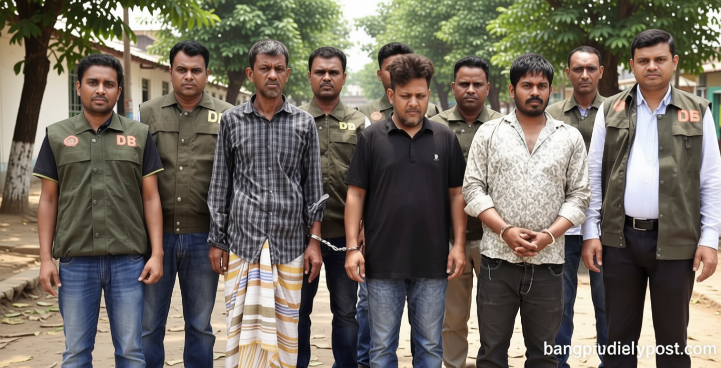 পাবনা মেডিকেল কলেজ / হাসপাতাল নির্মাণকাজে ২০ লাখ টাকা চাঁদা দাবি, গ্রেফতার ৩