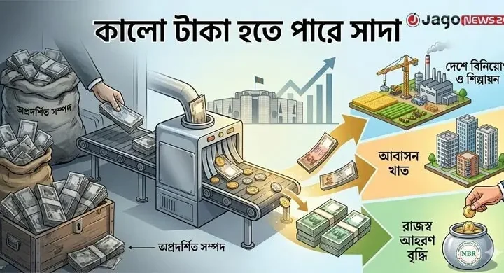 ফিরে আসতে পারে কালো টাকা সাদা করার সুযোগ