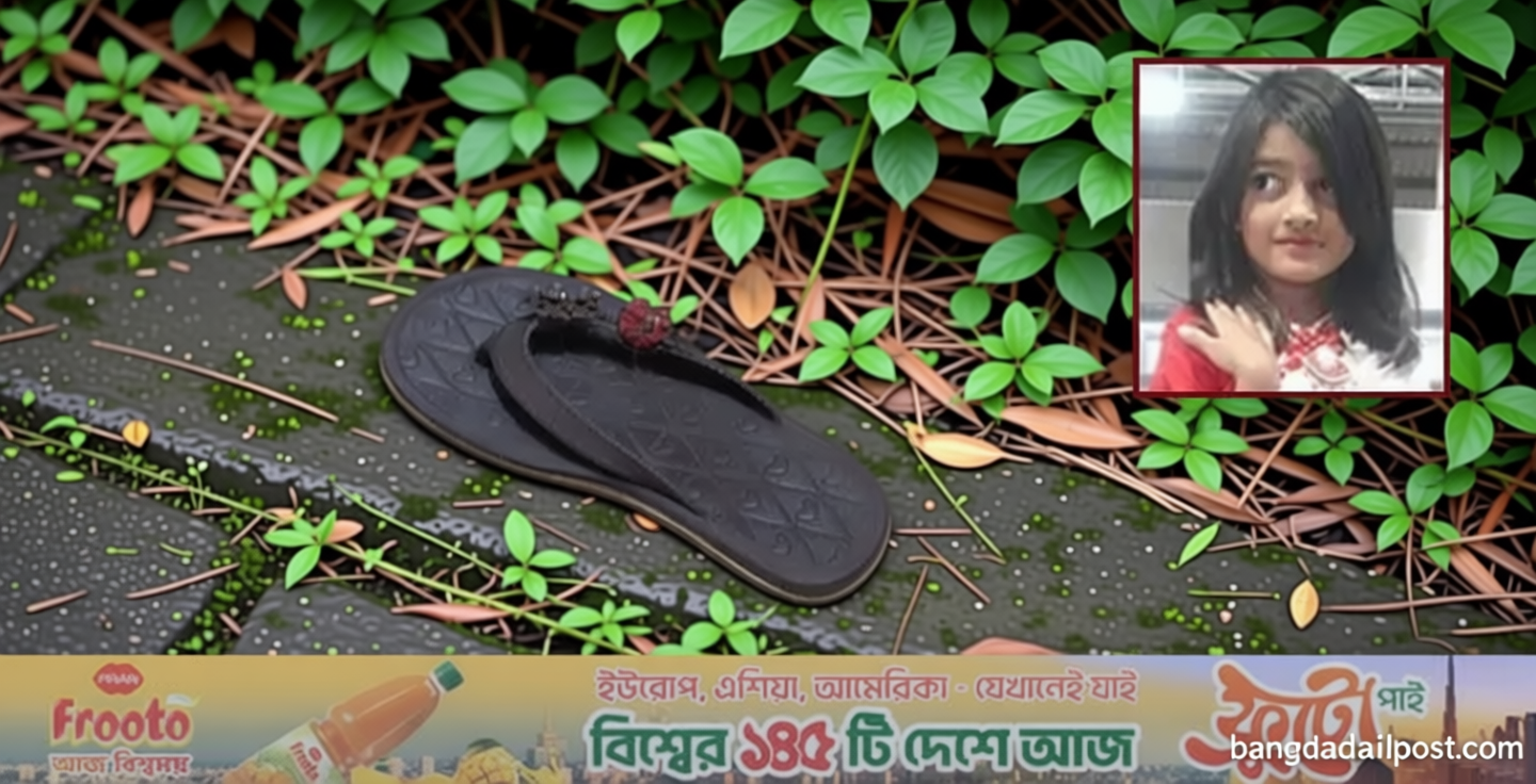 একটি ছোট্ট কালো স্যান্ডেল, হ্যাঁচকা টান ও রামিসা
