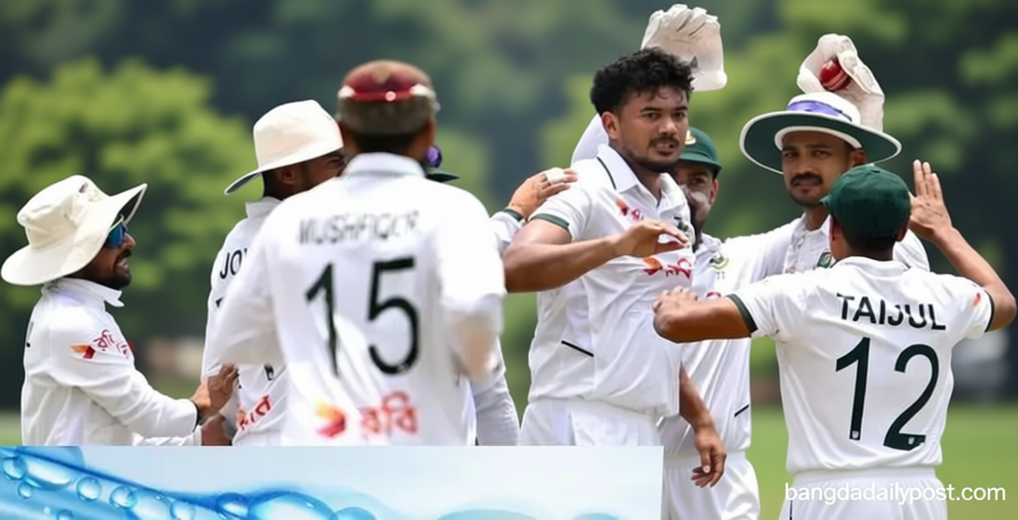 আবারও তাসকিনের আঘাত, সাজঘরে দুই পাকিস্তানি ওপেনার