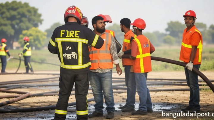 নিভলো কালশী বস্তির আগুন