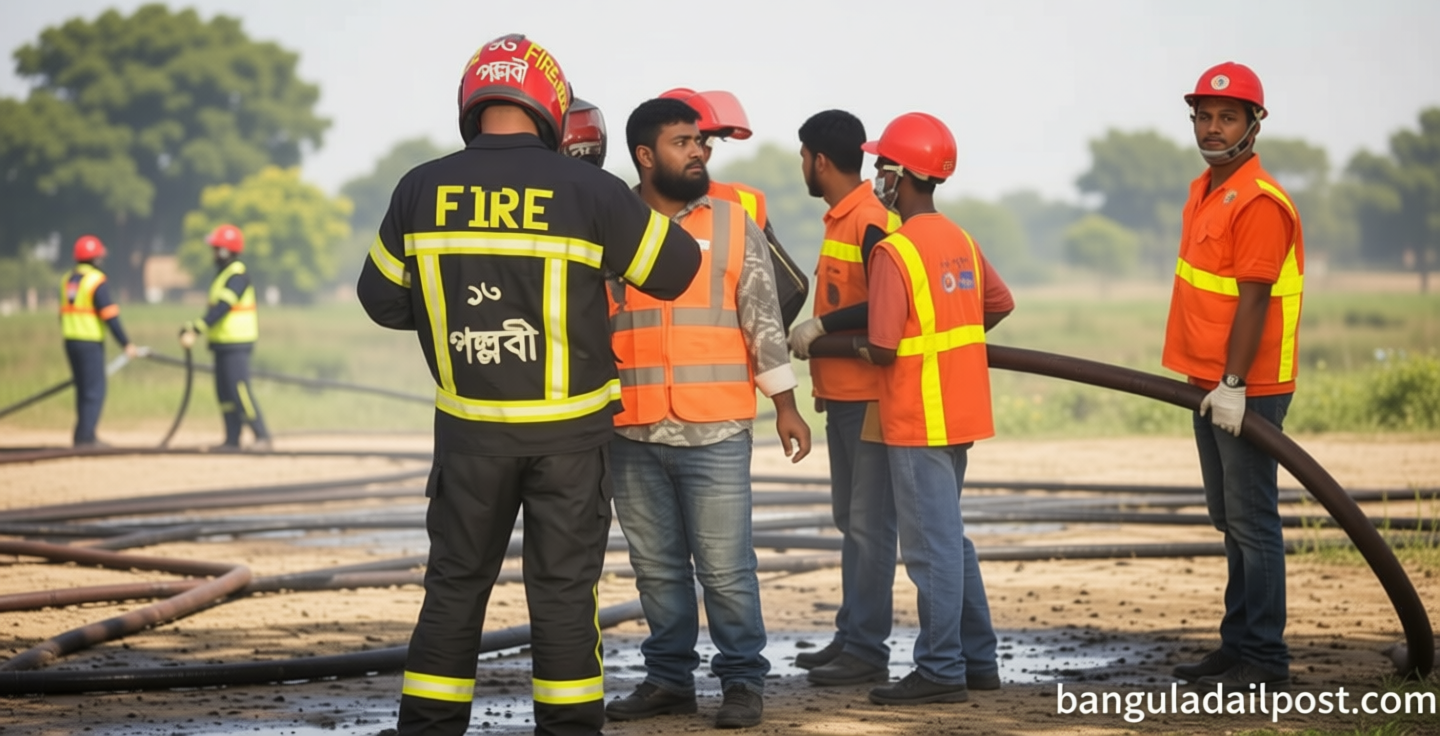 নিভলো কালশী বস্তির আগুন