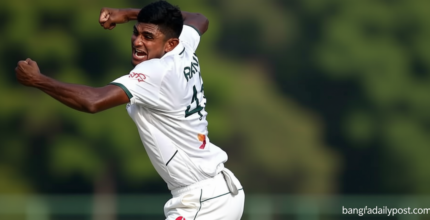 বোলার নাহিদ রানাই এখন পাকিস্তানিদের কাছে আতঙ্কের নাম