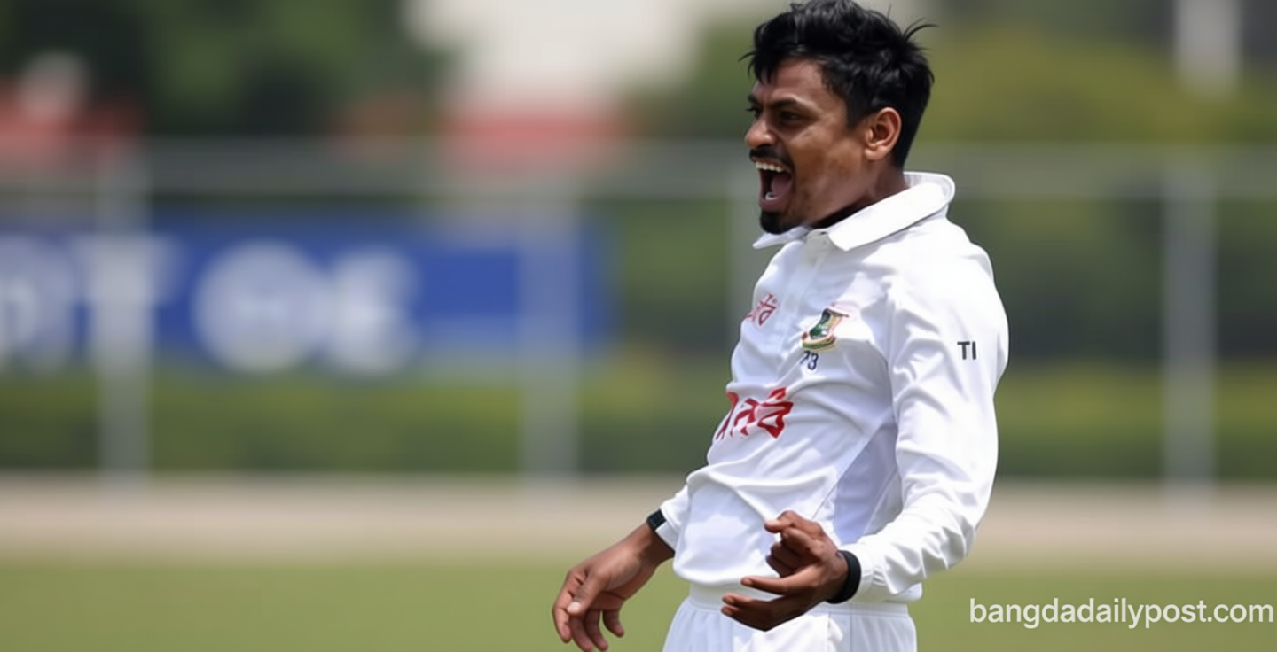 সিলেটে তাইজুল কি তাহলে শান্তর ‘ট্রাম্পকার্ড’!
