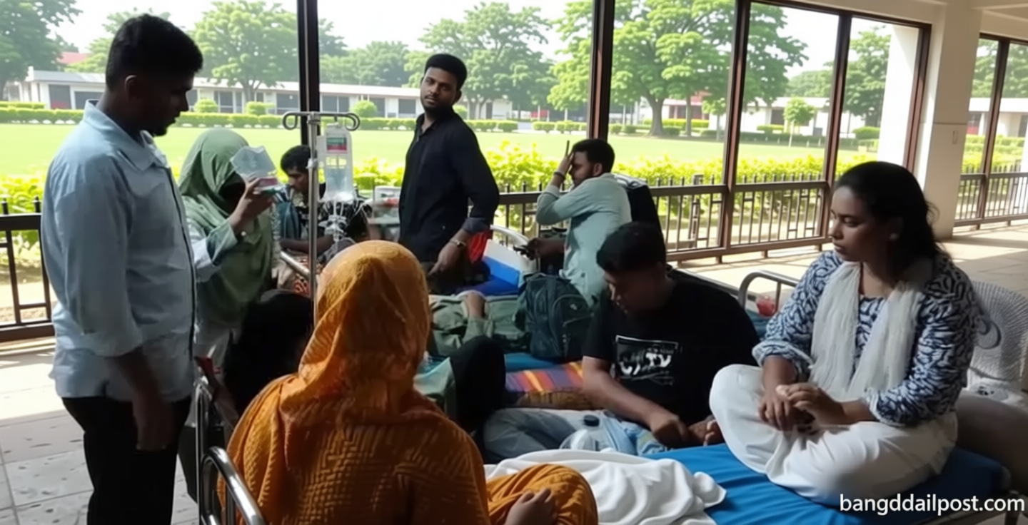 খাবার খেয়ে অসুস্থ নার্সিংয়ের ১৭ শিক্ষার্থী, রাজশাহী হাসপাতালে ভর্তি
