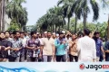 ডুয়েটের সব গেট বন্ধ করে ব্লকেড কর্মসূচিতে শিক্ষার্থীরা