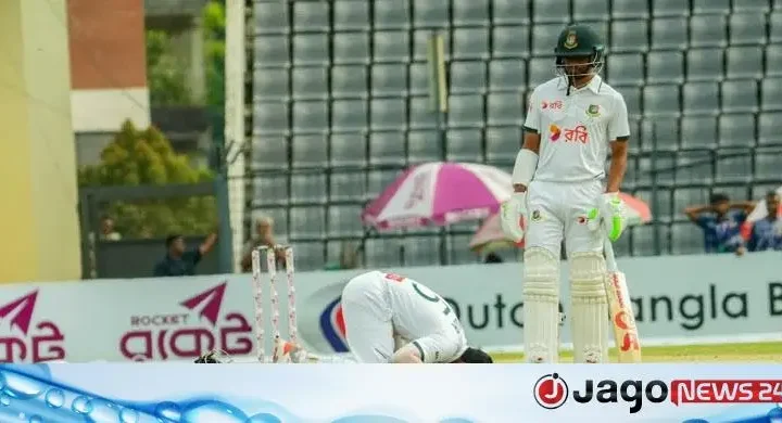 ৭৭ রানের জুটি গড়েও আক্ষেপ তাইজুলের