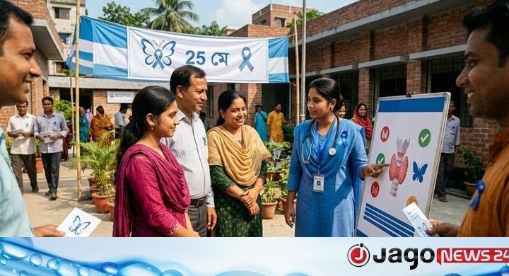 বিশ্ব থাইরয়েড দিবস / শিক্ষা ও সচেতনতাই পারে থাইরয়েড ঝুঁকি কমাতে