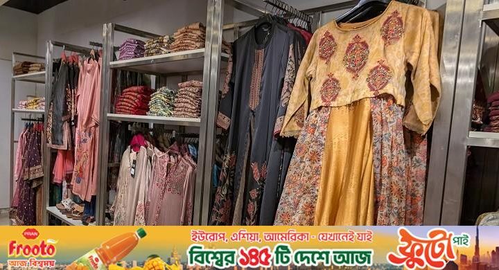 শেষ সময়েও ক্রেতার খরা মিরপুরের মার্কেটগুলোতে