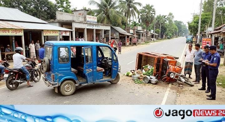 দাওয়াত খেতে যাওয়ার সময় সড়ক দুর্ঘটনায় এক বেয়াই নিহত, অপরজন হাসপাতালে