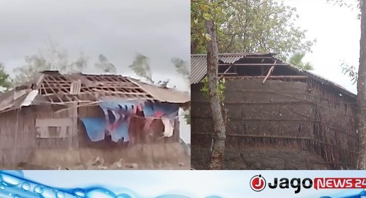 কালবৈশাখীর তাণ্ডব / শ্যামনগরে গাছ চাপায় শিশুর মৃত্যু, গাবুরায় লণ্ডভণ্ড ঘরবাড়ি