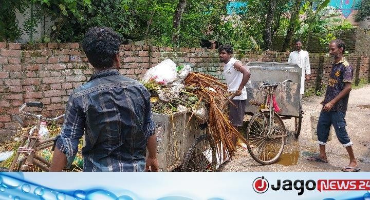 সৈয়দপুর পৌরসভায় কোরবানির বর্জ্য শতভাগ অপসারণ
