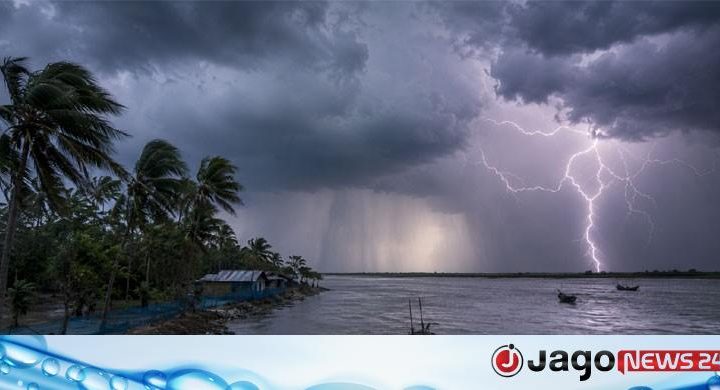 উপকূলীয় তিন জেলায় বজ্রবৃষ্টির আভাস