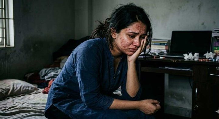 ব্রণের পেছনে লুকিয়ে থাকতে পারে মানসিক চাপ