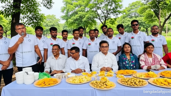জাহাঙ্গীরনগর বিশ্ববিদ্যালয়ে ছাত্রদলের ফল উৎসব