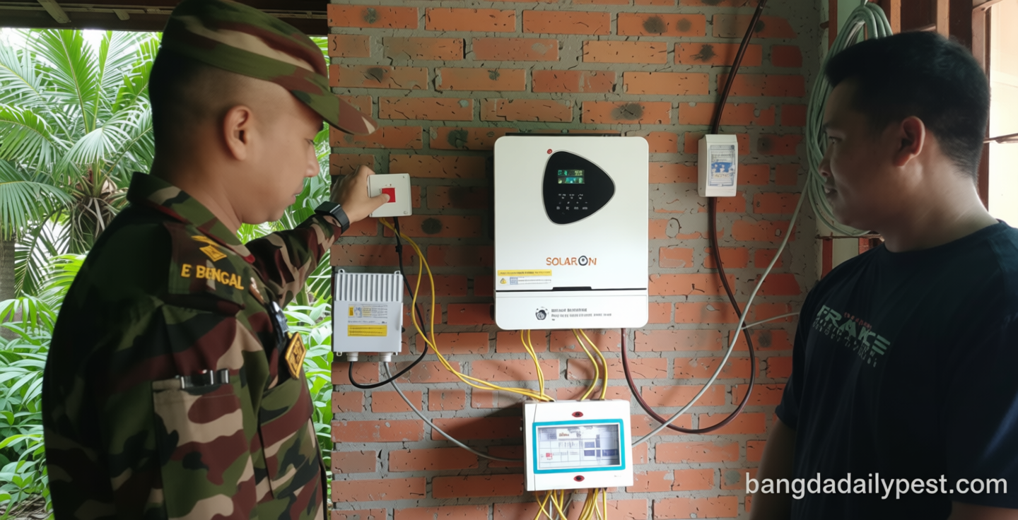 খাগড়াছড়িতে সেনাবাহিনীর উদ্যোগে সুপেয় পানি পেলো ১০৫ পরিবার