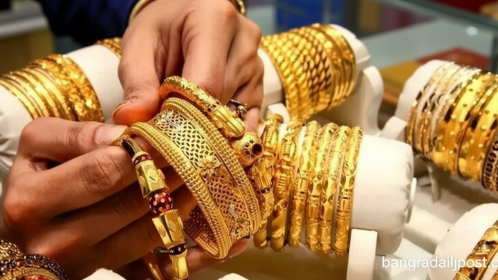 এবার সোনার দাম ভরিতে কমলো ৪৪৩২ টাকা
