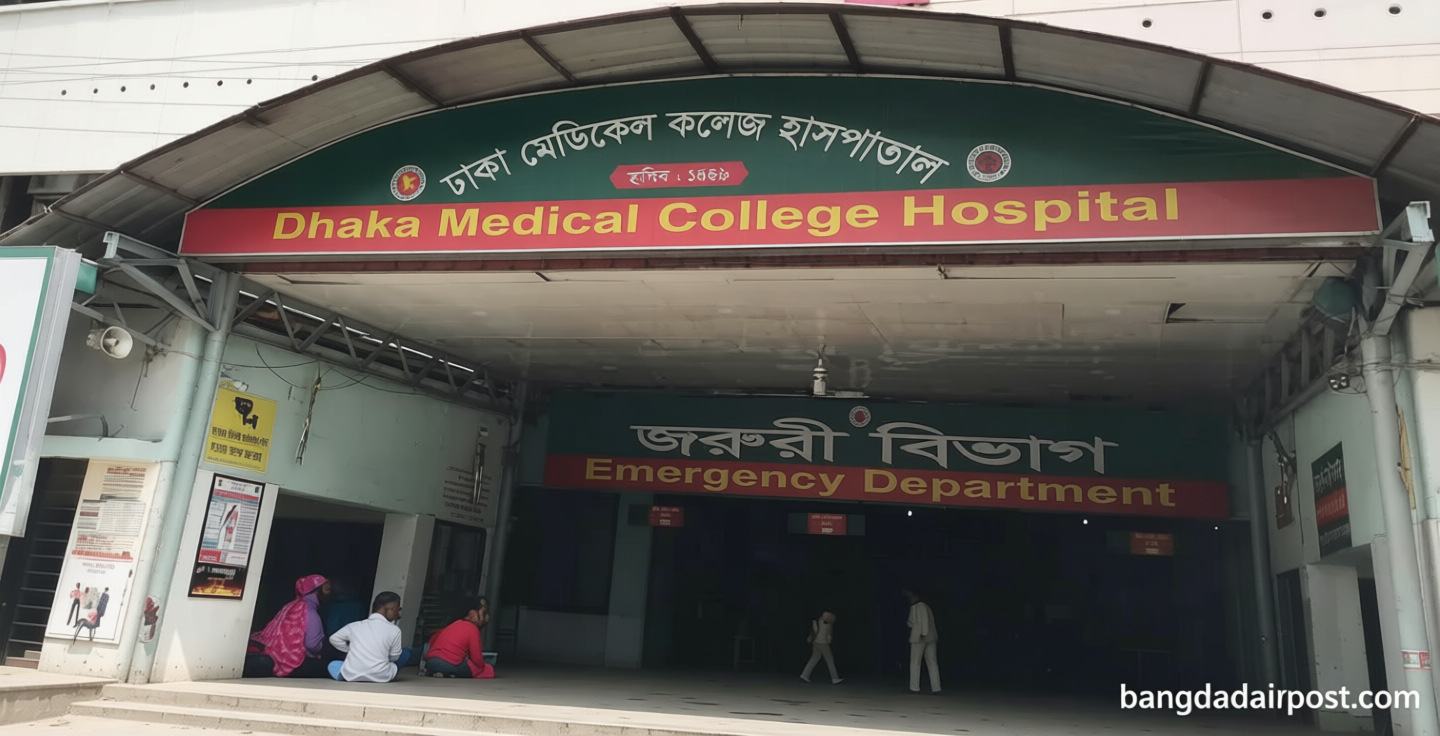 ঢামেকের মসজিদের পাশে পড়ে ছিল অজ্ঞাতপরিচয় ব্যক্তির মরদেহ