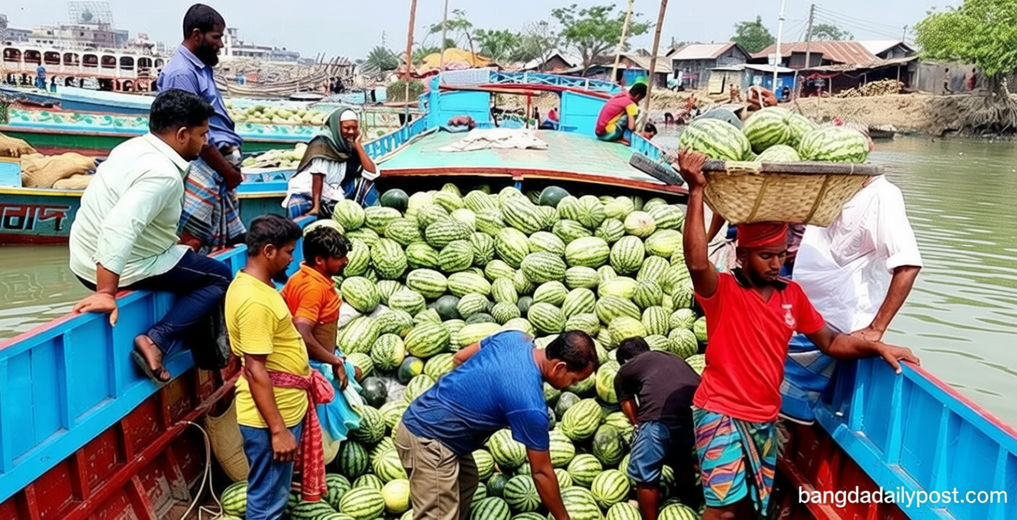 প্রযুক্তির অভাবে বছরজুড়ে মিলছে না তরমুজ