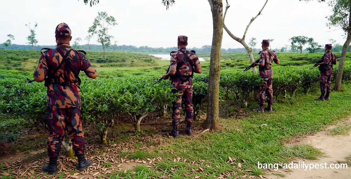 হবিগঞ্জ সীমান্তে আবারও পুশ-ইন চেষ্টা প্রতিহত করলো বিজিবি