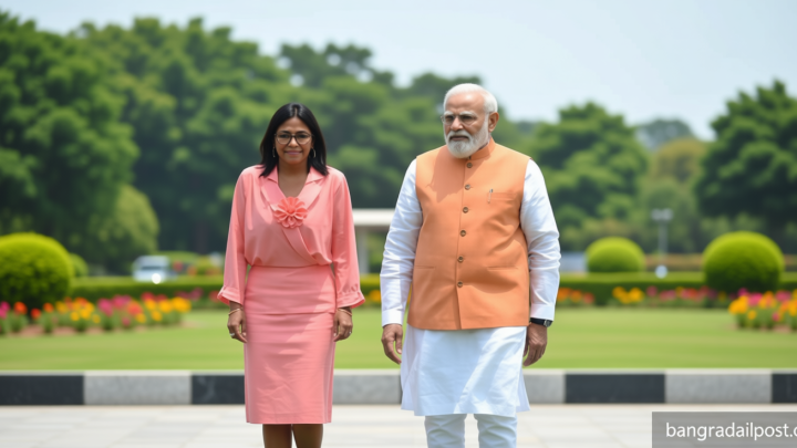 ভারত-ভেনেজুয়েলা / ডেলসি এখন দিল্লিতে : জ্বালানি-বাণিজ্যি সম্পর্ক জোরদারে ৫ দিনের সফর
