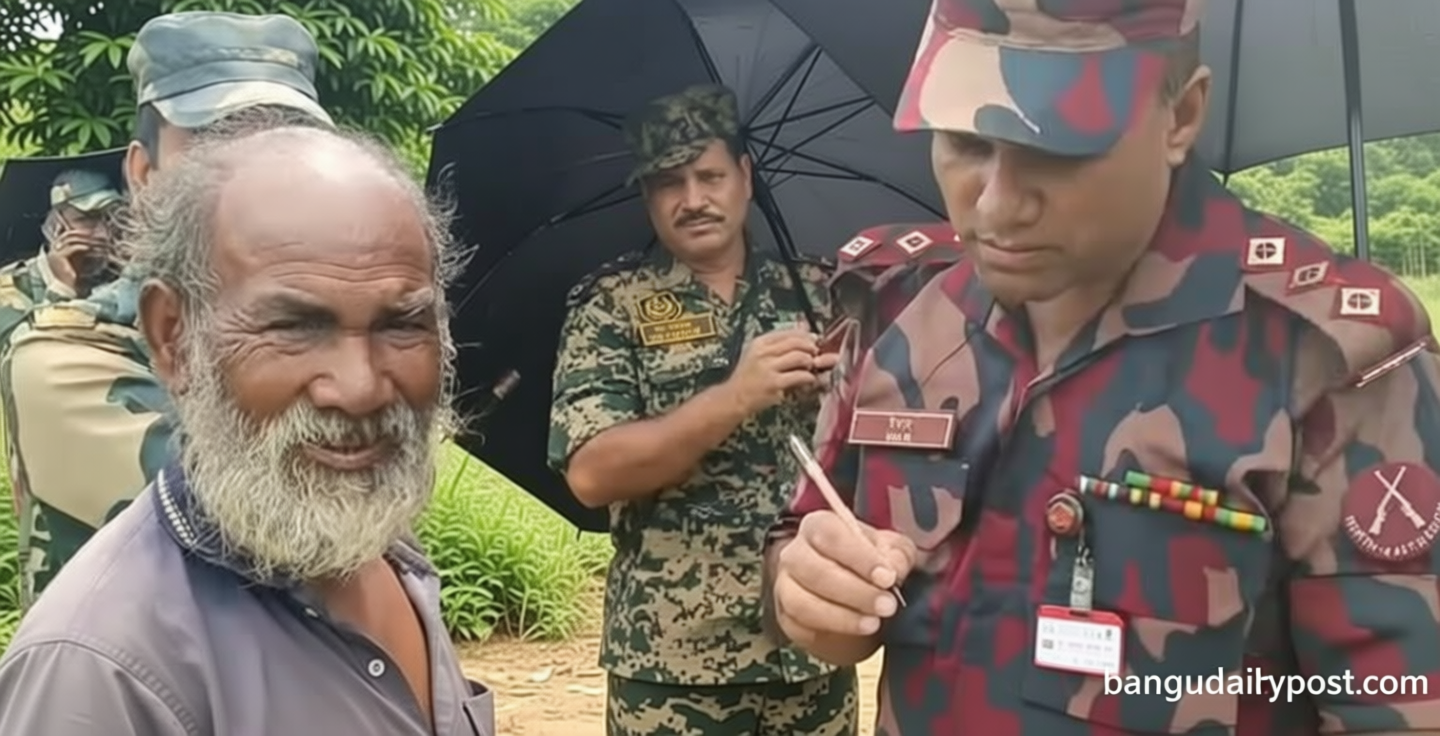 শূন্যরেখা থেকে থানা হেফাজতে পুশ-ইনের শিকার বৃদ্ধ