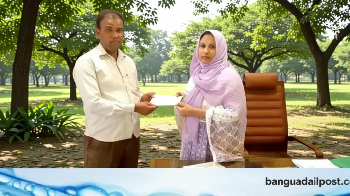 বাঁধের ওপর পাঠদান, নতুন জায়গা পাচ্ছে যমুনায় বিলীন হওয়া সেই বিদ্যালয়