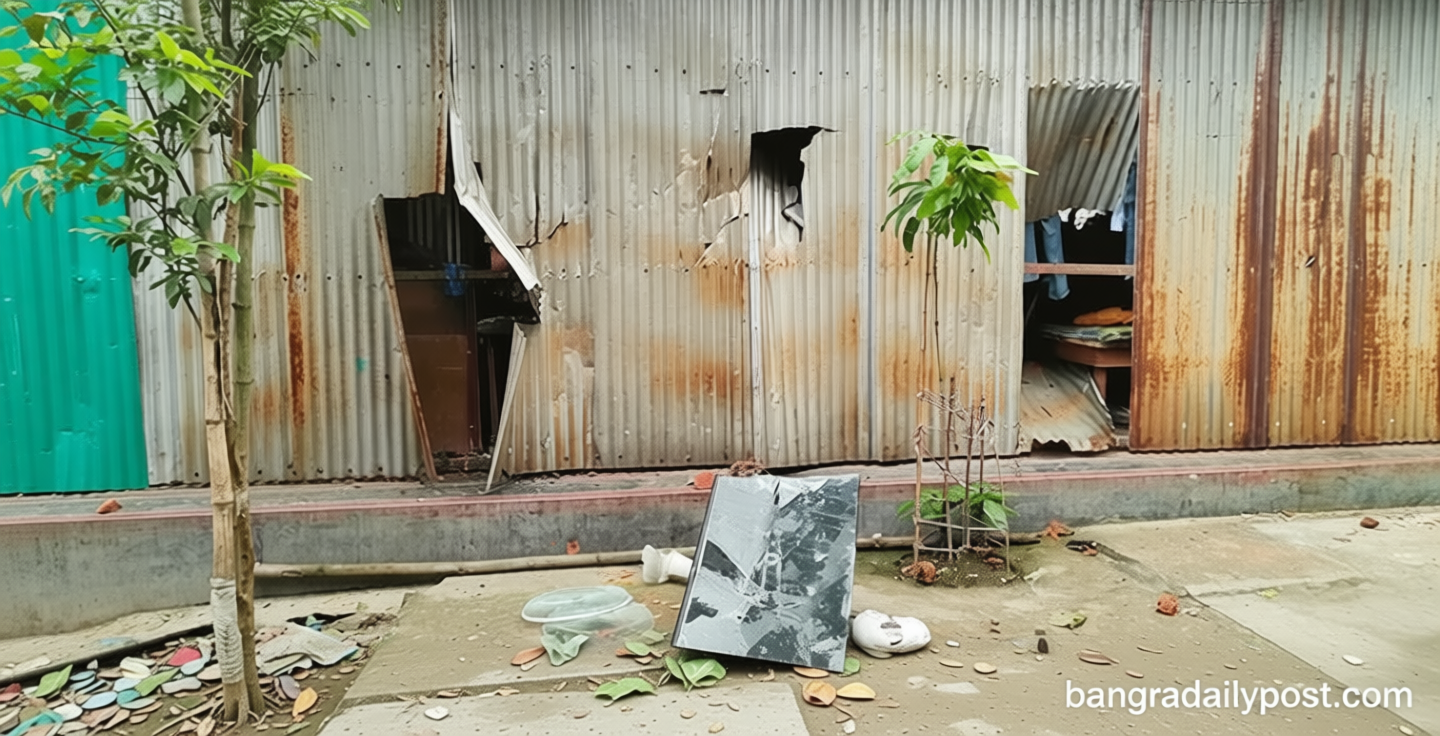 সোনারগাঁয়ে দুই পক্ষের সংঘর্ষে আহত ১২, লুটপাট-ভাঙচুর