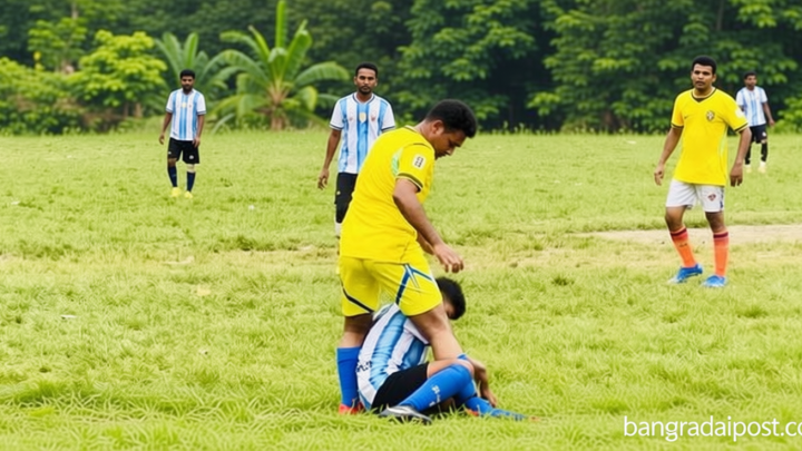 চাঁদপুরে ব্রাজিল-আর্জেন্টিনা প্রীতি ম্যাচ
