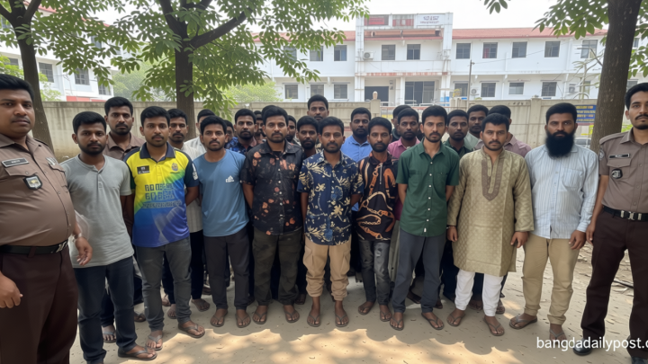 জেনেভা ক্যাম্পে মাদকবিরোধী যৌথ অভিযান, আটক ১৬