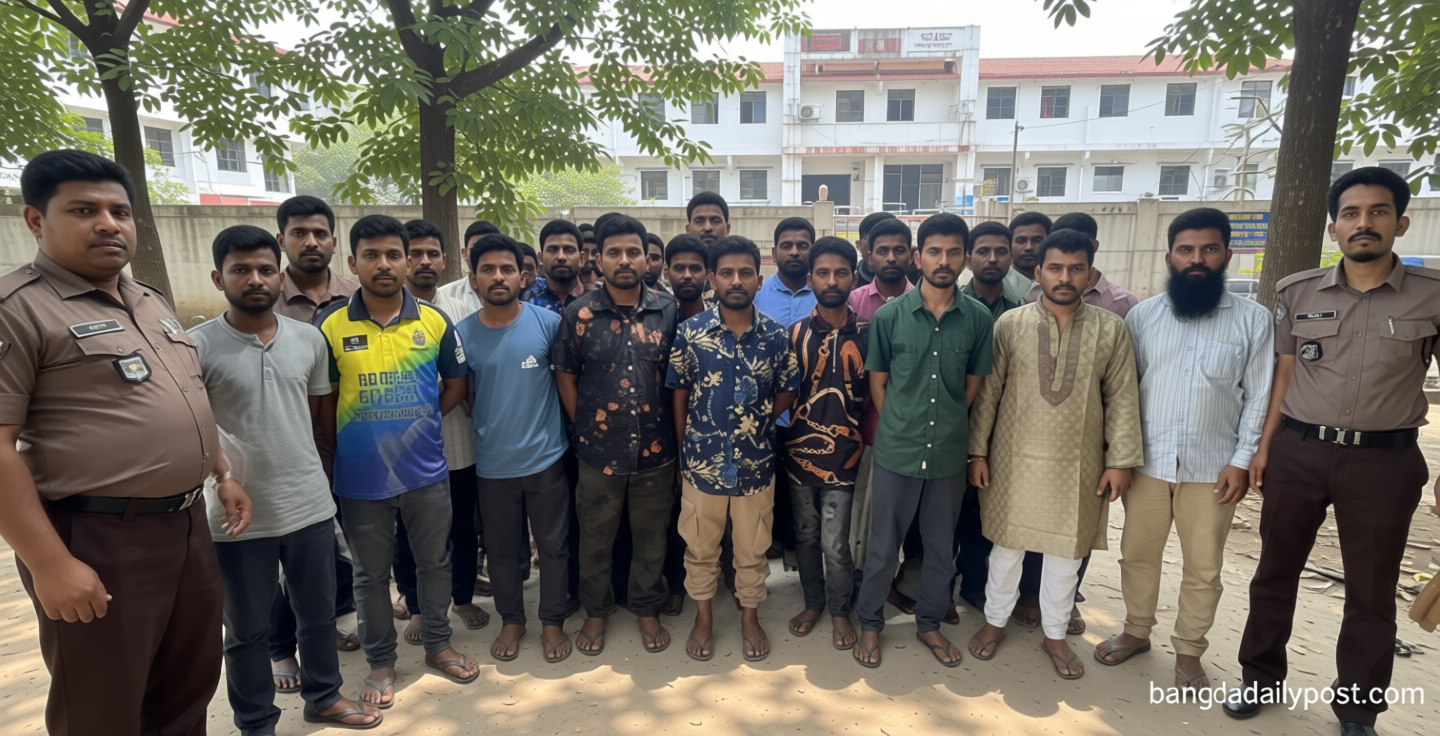 জেনেভা ক্যাম্পে মাদকবিরোধী যৌথ অভিযান, আটক ১৬