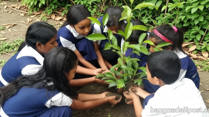 ‌ওয়ান চাইল্ড, ওয়ান ট্রি / গাছের চারা কিনতে ৫ হাজার করে টাকা পেল সব শিক্ষাপ্রতিষ্ঠান