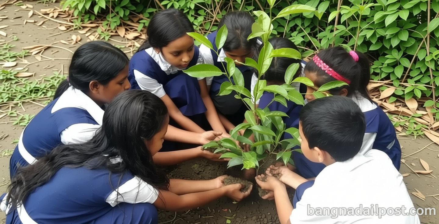 ‌ওয়ান চাইল্ড, ওয়ান ট্রি / গাছের চারা কিনতে ৫ হাজার করে টাকা পেল সব শিক্ষাপ্রতিষ্ঠান